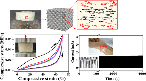 Bubble-Templated Design of Superelastic Cellulose Foam as a Durable Ionotropic Sensor,ACS Sustainable Chemistry & Engineering,2022,Xue An, Xiaofang Zhang, Mingjie Li, Danfeng Pei, Xiaomei Ma, Chaoxu Li,DOI:10.1021/acssuschemeng.1c07830